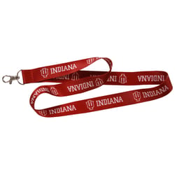 HILLMAN NCAA Polyester Multicolored Coined-Edge Split Lanyard