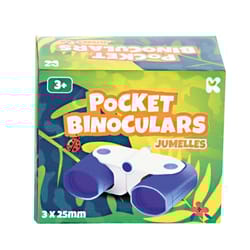 Keycraft Folding Pocket Binoculars Blue/White