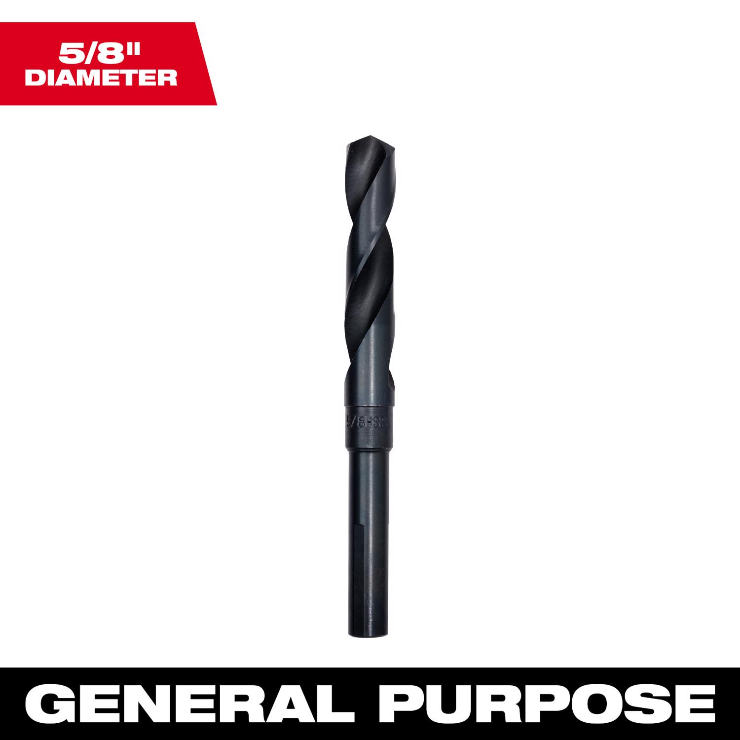 Milwaukee Thunderbolt 5/8 in. X 6 in. L Drill Bit 3-Flat Shank 1 pc
