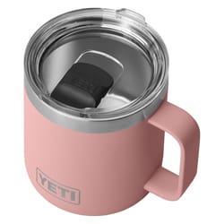YETI Rambler 14 oz Sandstone Pink BPA Free Mug with MagSlider Lid
