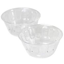 Chef Craft Clear Plastic Mini Bowls 6 oz