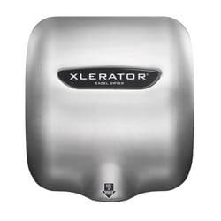 Xlerator Brushed Nickel Silver Stainless Steel Air Towel Hand Dryer