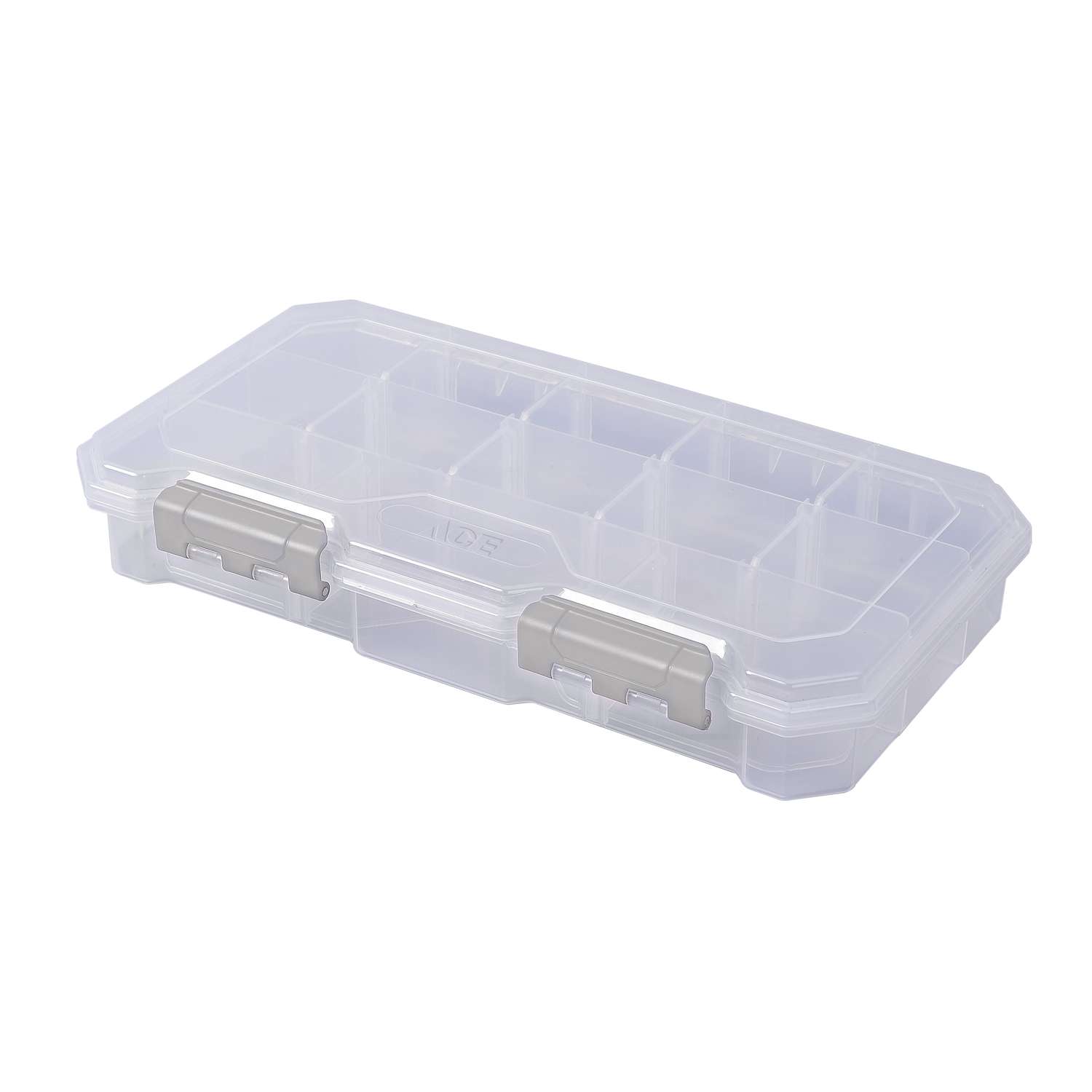 Ace 7 in. W X 2 in. H Storage Box Plastic 13 compartments Clear - Ace ...