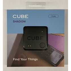 Cube Bluetooth Tracker Metal/Plastic 1 pk