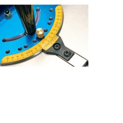Kreg Aluminum 9 in. L X 8.25 in. H X 32.5 in. W Precision Miter Gauge System Blue 6 pc
