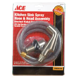 Ace For Universal Brushed Nickel Faucet Sprayer with Hose