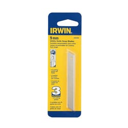 Irwin Carbon Steel Utility Replacement Blade 4.5 in. L 3 pc