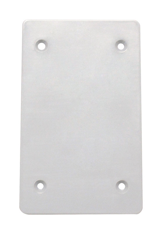 UPC 031857641504 product image for Sigma 1 gang Rectangle Blank Box Cover (14150WH) | upcitemdb.com