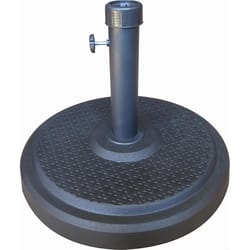 Bond Manufacturing Black Round Envirostone Umbrella Base