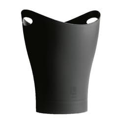 Umbra Garbino Black Wastebasket