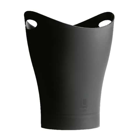 Umbra Garbino Trash Can 2.25 Gallon Black 3 pack