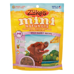 Zuke's All Natural Mini Wild Rabbit Treats For Dog 7.75 in. 1 pk