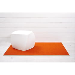 Chilewich 36 in. W X 60 in. L Orange Solid Vinyl Utility Mat