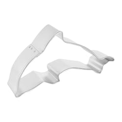 R&M International Corp 2 in. W X 5 in. L Dolphin Cookie Cutter Silver 1 pc