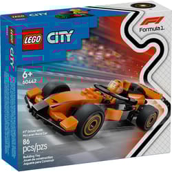 LEGO City F1 Driver with McLaren Race Car Building Toy Multi