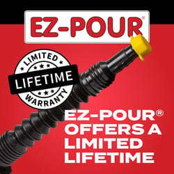 EZ-Pour 2.5 in. L Plastic No Spill Adapter
