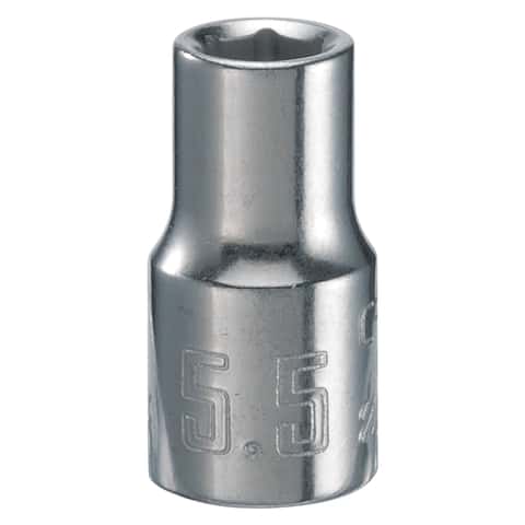 Craftsman 5.5 mm Metric 6 Point Standard Shallow Socket Craftsman 5.5 mm Metric 6 Point Standard Shallow Socket