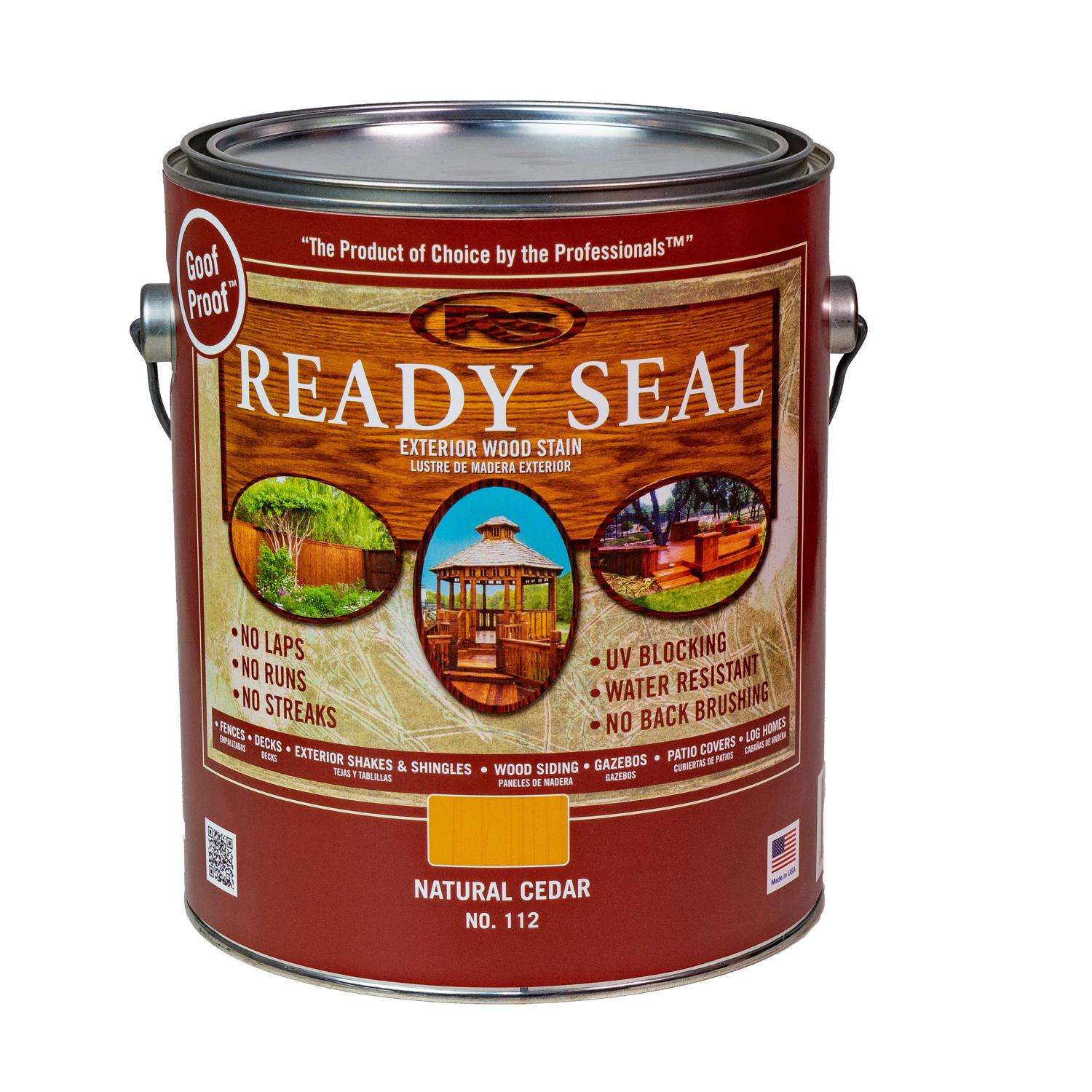 Ready Seal Goof Proof SemiTransparent Natural Cedar OilBased