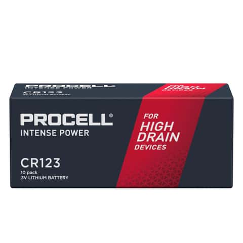 Procell High Power Lithium CR123 3 V 1.55 mAh Primary Battery