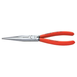 Knipex 8 in. Chrome Vanadium Steel Long Nose Pliers/Cutter