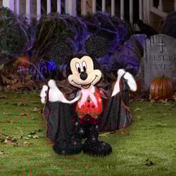 Disney 30 ct 28 inch LED Sculpture Mickey Vampire Yard Decor
