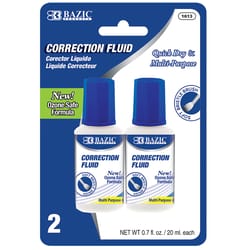 Bazic Products White Correction Fluid 1.4 oz 2 pk