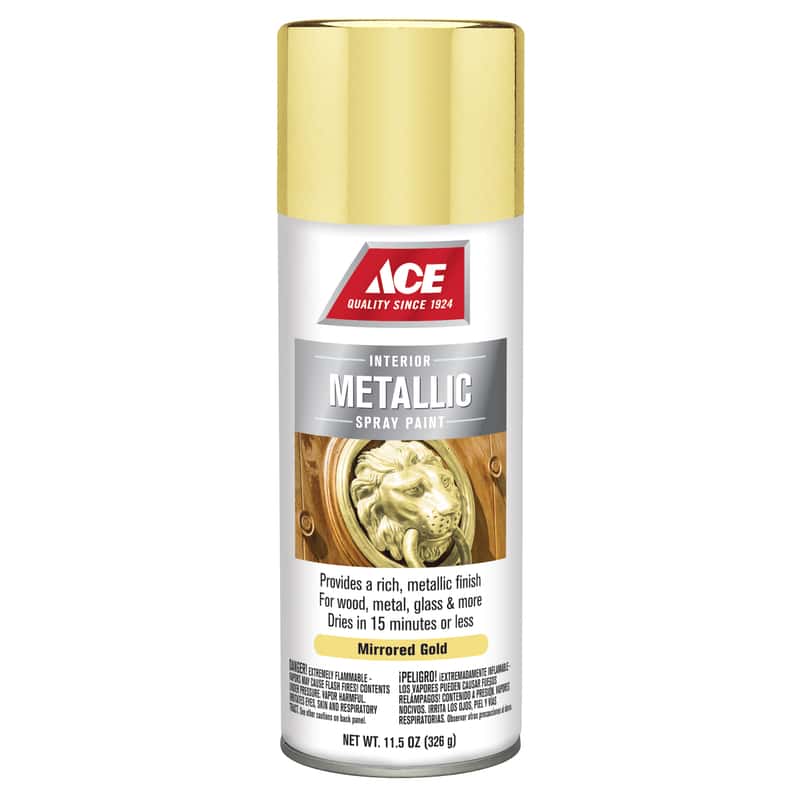 Ace Brilliant Gold Spray Paint 11 5 Oz Ace Hardware