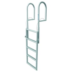 Tommy Docks Silver Aluminum Dock Ladder