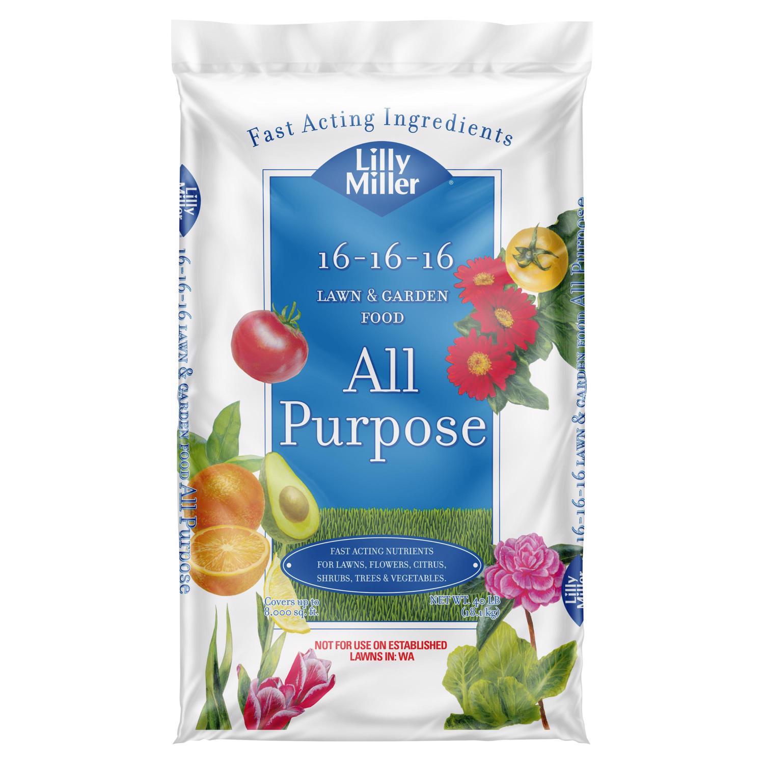 Lilly Miller All-Purpose Lawn Fertilizer For All Grasses 8000 sq ft