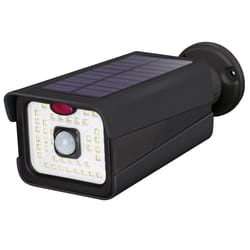 Bell & Howell Bionic Motion-Sensing Solar Powered LED Black Security Light
