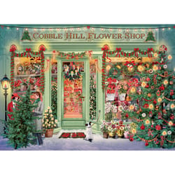 Cobble Hill Christmas Flower Shop Jigsaw Puzzle 1000 pc