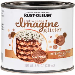 Rust-Oleum Imagine Glitter Copper Water-Based Glitter Paint Interior 50 g/L 8 oz