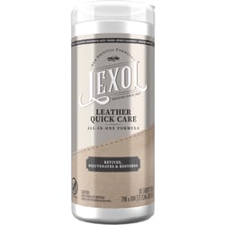 Lexol Quick Care Leather Cleaner And Conditioner 28 sheet Wipes