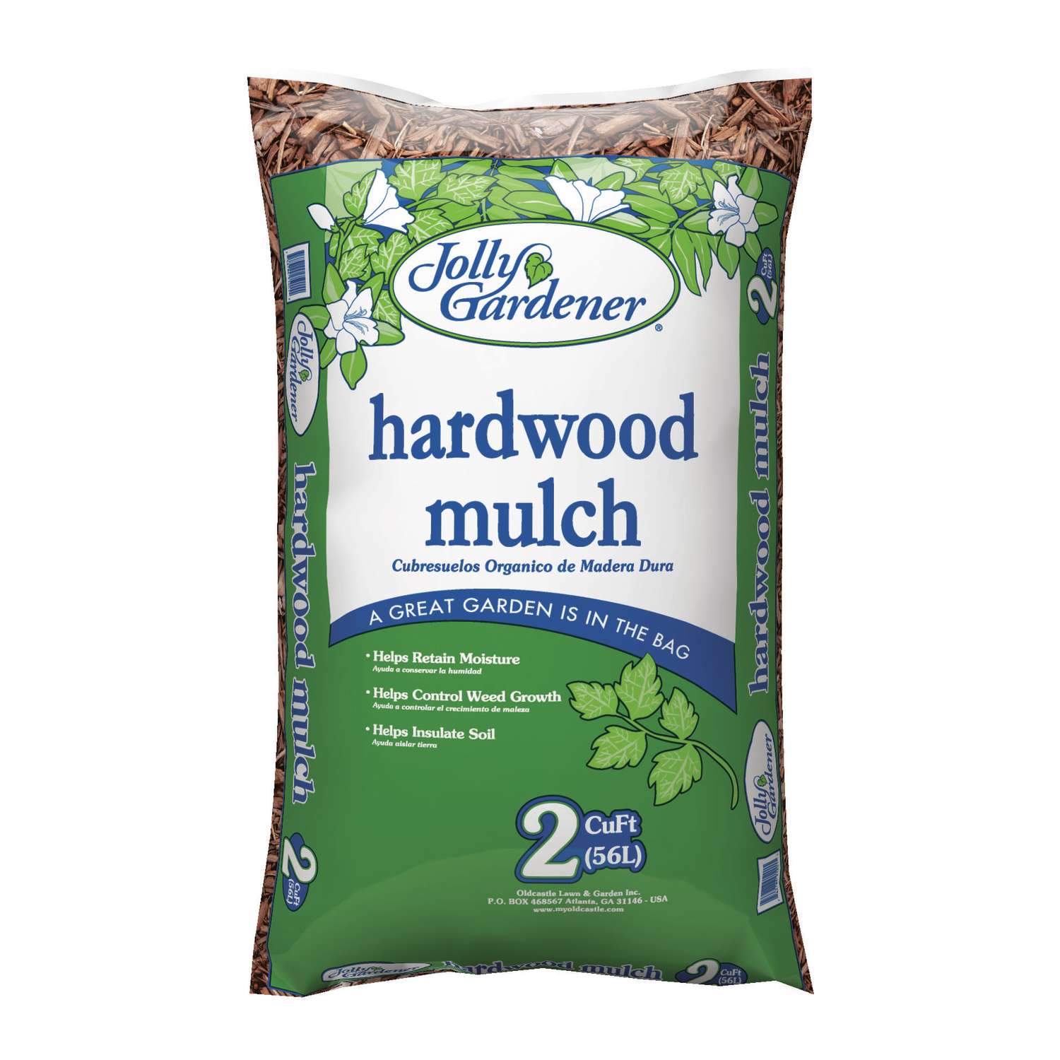 Jolly Gardener Natural Hardwood Mulch 2 ft³ Ace Hardware