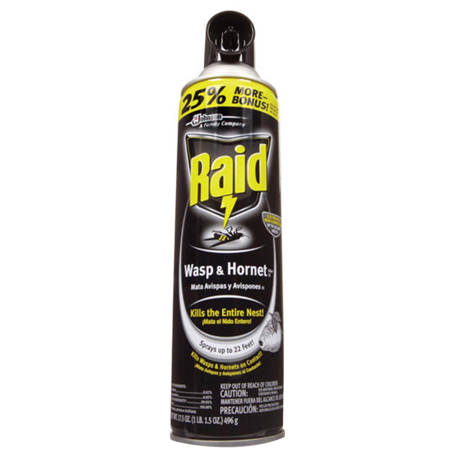 Raid Wasp and Hornet Killer Spray 17.5 oz Mfr# 51367 - Ace Hardware