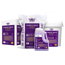 Salt Depot Purple Heat Magnesium Chloride/Sodium Chloride Pet Friendly Granule Ice Melt 12 lb