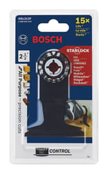 Bosch Starlock 2-1/2 in. X 4 in. L Bi-Metal Plunge Blade 1 pk