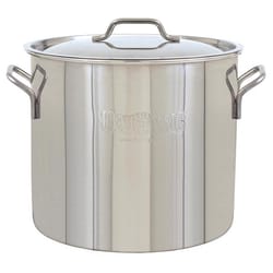 Bayou Classic Stainless Steel Grill Stockpot 20 qt 13.5 in. L X 13.5 in. W 1 pc