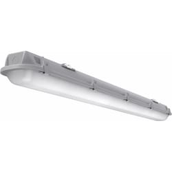 Lithonia Lighting 3.8 in. H X 5.4 in. W X 50.3 in. L Matte Gray Vaporite Light Fixture