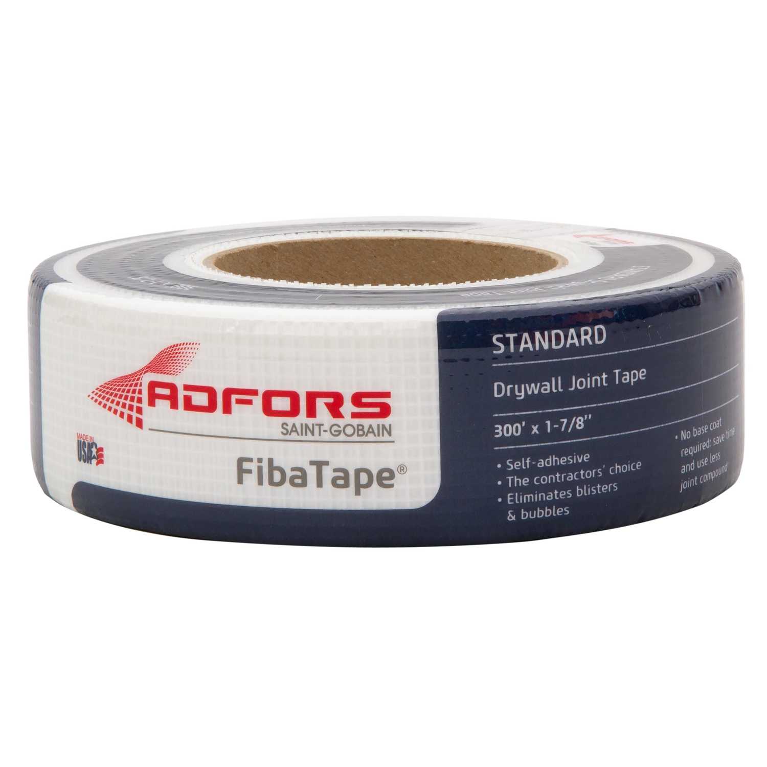 ADFORS FibaTape 300 ft. L x 17/8 in. W Fiberglass Mesh White Self