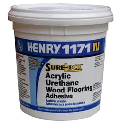 Henry 1171 N SureLock Acrylic Urethane Beige Wood Flooring Adhesive 1 gal