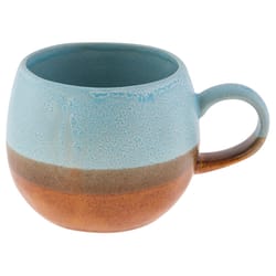 Karma Austin 15 oz Light Blue BPA Free Round Mug