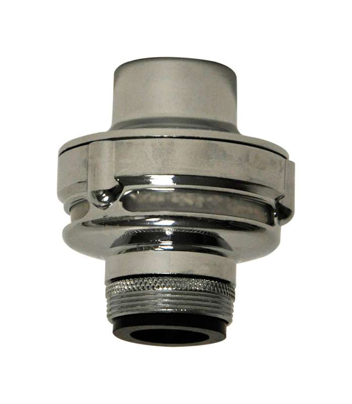 Danco Vandal Proof Dual Thread Aerator – Chrome, 55/64-27 & 15/16-27 Fits Most Faucets