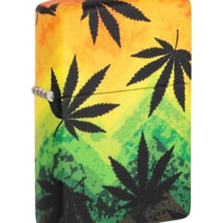 Zippo Multicolored Cannabis Lighter 1 pk