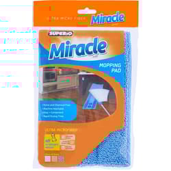 Superio Brand 16 in. Cleaning Microfiber Mop Pad 1 pk