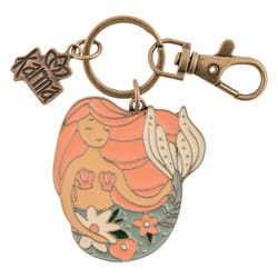 Karma Mermaid Key Chain Metal 1 pk