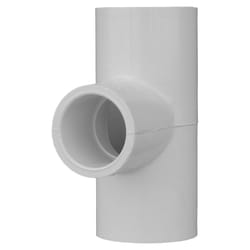 Charlotte Pipe Schedule 40 3/4 in. Slip X 1 in. D Slip PVC Reducing Tee 1 pk