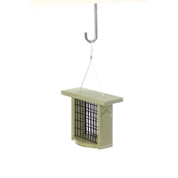 Birds Choice Woodpecker 0.5 lb Plastic/Screen Suet Suet Basket