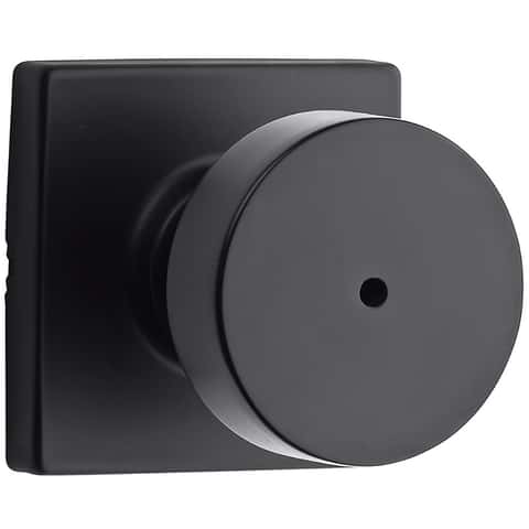 Kwikset Signature Series Pismo Iron Black Knob Right or Left Handed