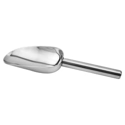 Final Touch Silver Stainless Steel Ice Scoop